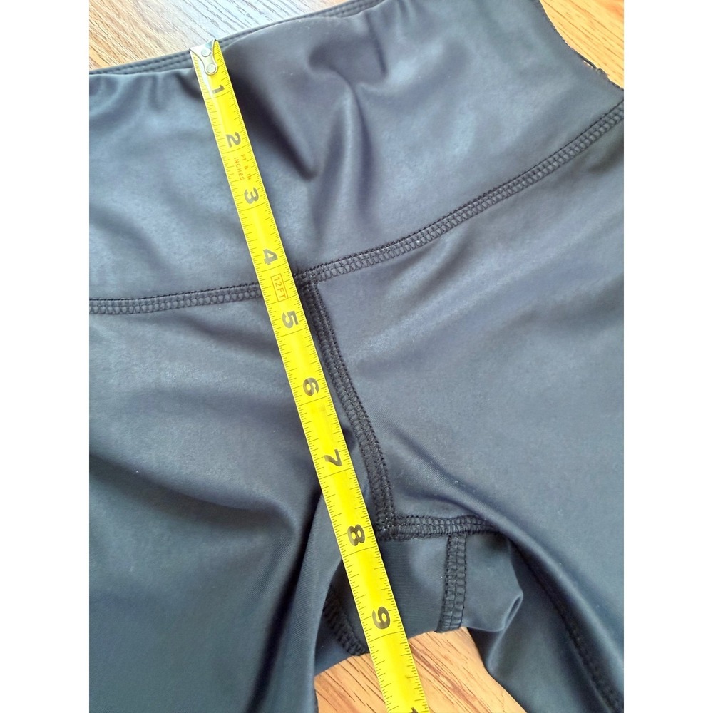NWT Playground High Waisted Geometric Print Compression Leggings Black XS - Picture 7 of 9